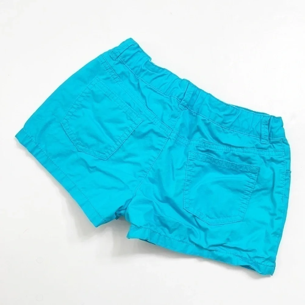 Gymboree little girls bright blue shorts